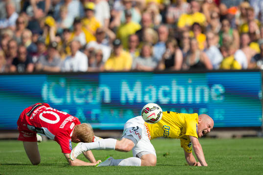 Elfsborgs Simon Lundevall och Falkenbergs Christoffer