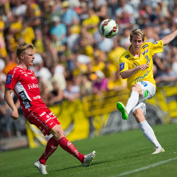 Elfsborgs Per Frick och Falkenbergs Adam Eriksson