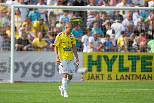 Falkenbergs Rasmus Sjöstedt deppar