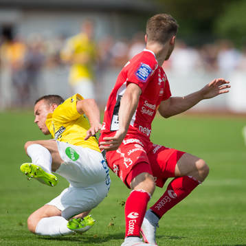 Falkenbergs Calle Wede och Elfsborgs Arber Zeneli