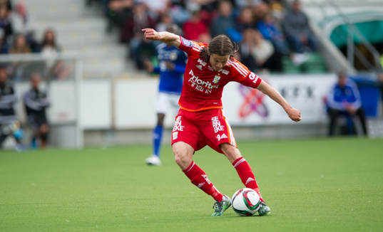 IFK Göteborgs Lasse Vibe  gör 0-2 målet
