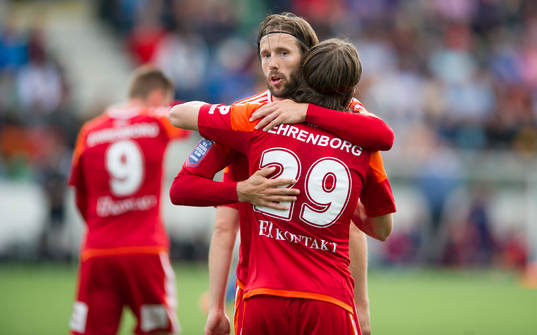 IFK Göteborgs Gustav Engvall  jublar