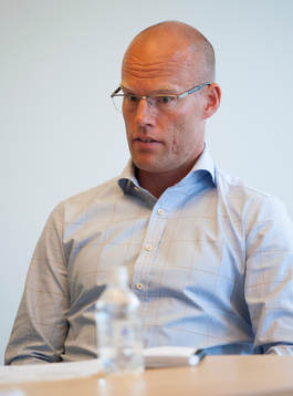 Sundsvalls tränare Joel Cedergren