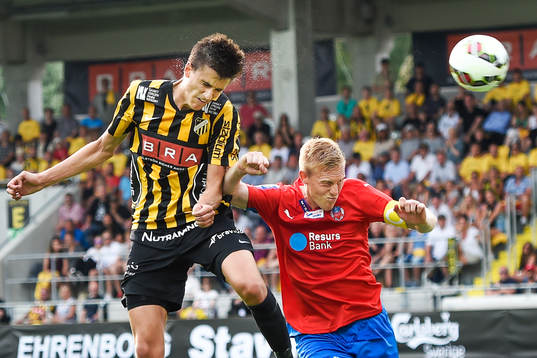 Häckens Alexander Jeremejeff och Helsingborgs Peter