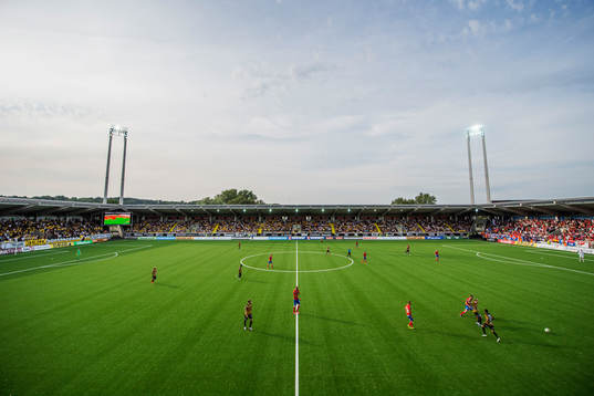 Vy över Bravida Arena