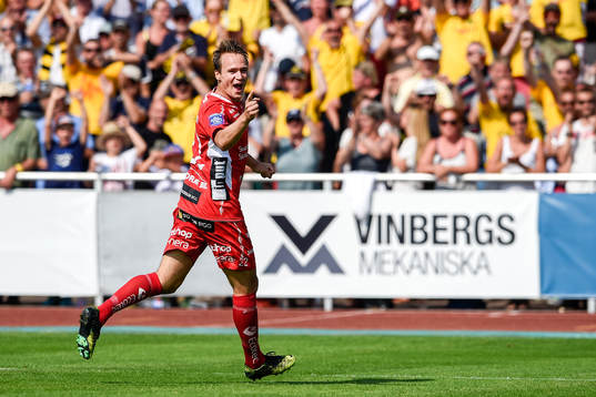 Elfsborgs Viktor Prodell jublar