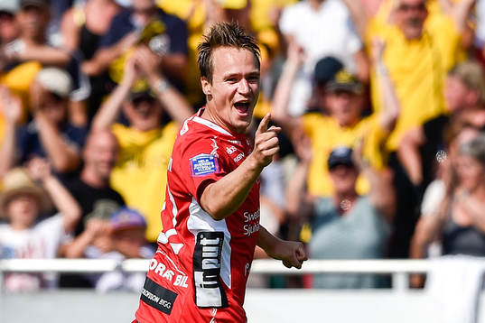 Elfsborgs Viktor Prodell jublar