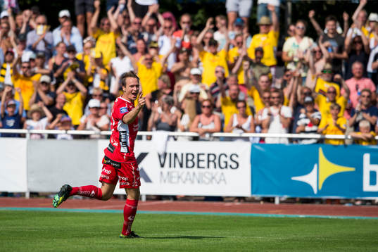 Elfsborgs Viktor Prodell jublar