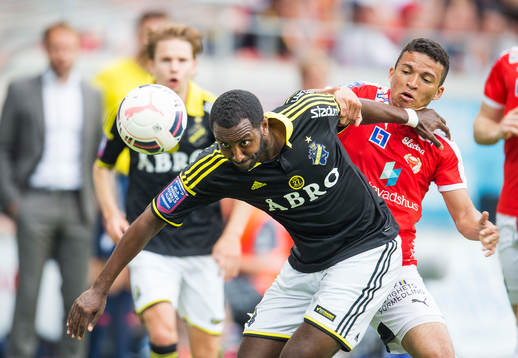 s Henok Goitom  och Kalmars Ismael Silva Lima