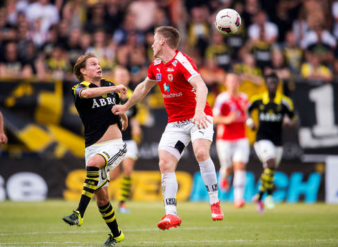 under fotbollsmatchen i Allsvenskan mellan Kalmar och AIK