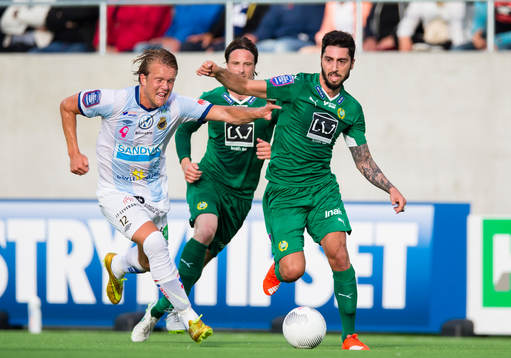 Hammarbys Nahir Besara jagas av Gefles Anders
