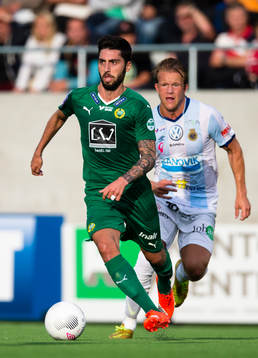 Hammarbys Nahir Besara jagas av Gefles Anders