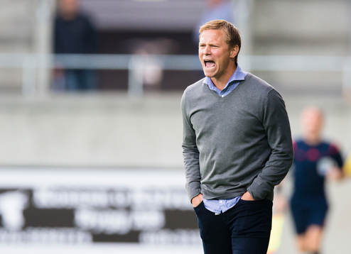 Gefles tränare Roger Sandberg reagerar