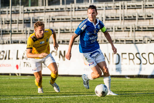 Trelleborgs Kristian Haynes mot Lunds Martin Johansson