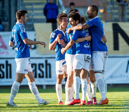 Jubel i Trelleborg åt Zoran Jovanovic 4-0 mål