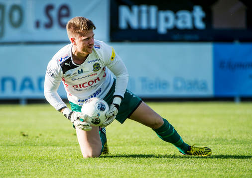 Lunds målvakt Peter Nilsson