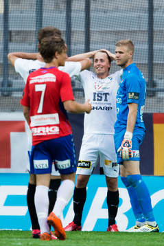 Östers Robin Strömberg deppar