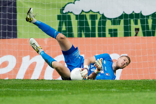 Örgrytes målvakt Fredrik Andersson
