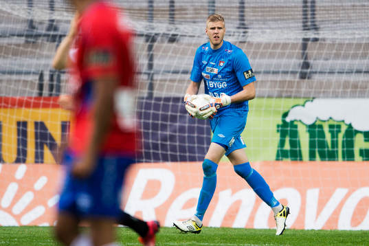 Örgrytes målvakt Fredrik Andersson