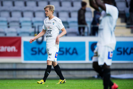 Östers Fritiof Björkén deppar