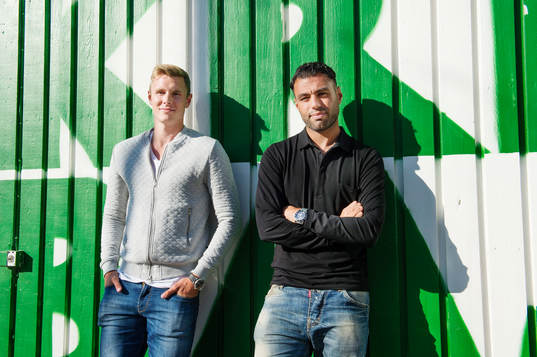 Hammarbys nyförvärv Richard Magyar och Imad Khalili