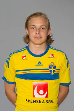 Tobias Berntsson som spelar i P17/98-landslaget