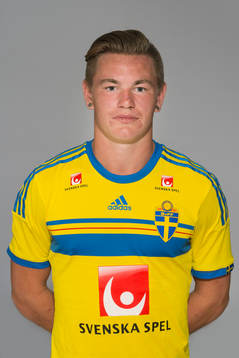 Rasmus Örqvist som spelar i P17/98-landslaget