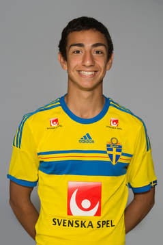 Daleho Irandust som spelar i P17/98-landslaget
