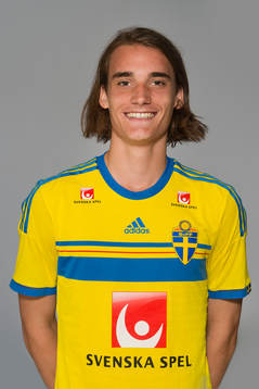 Adam Hellborg som spelar i P17/98-landslaget