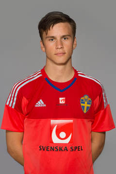 Douglas Bjäresten som spelar i P17/98-landslaget