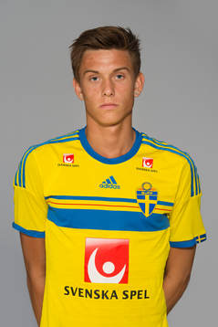 Viktor Franssila som spelar i P17/98-landslaget