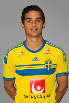 Alan Naib som spelar i P17/98-landslaget