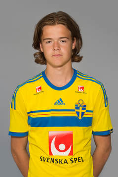 August Erlingmark som spelar i P17/98-landslaget