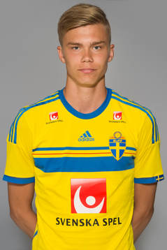 Marcus Degerlund som spelar i P17/98-landslaget