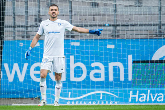 Malmö FFs målvakt Zlatan Azinovic