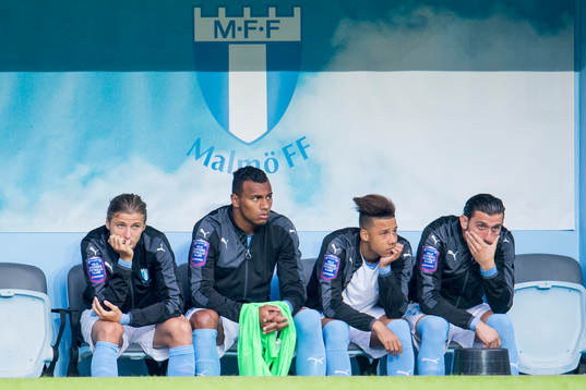 Malmö FFs Pawel Cibicki, Luis Felipe Carvalho Da Silva,