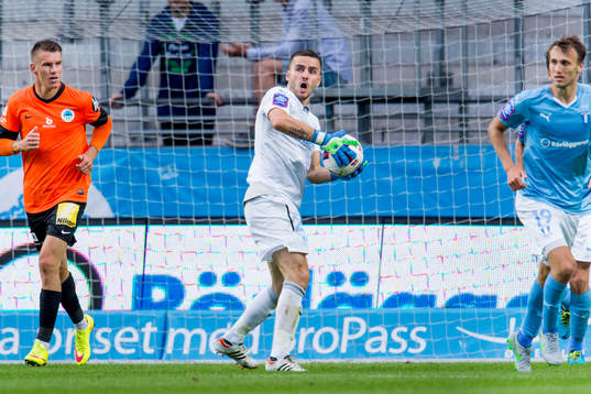 Malmö FFs målvakt Zlatan Azinovic