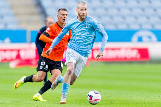 Malmö FFs Jo Inge Berget och Slovan Liberec Zdenek