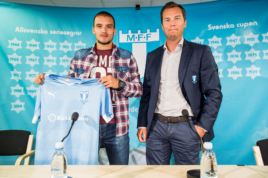 Malmö FF presenterar ett nyförvärv i form av Vladimir