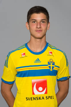 Besard Sabovic som spelar i P17/98-landslaget