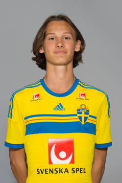 Hjalmar Ekdal som spelar i P17/98-landslaget