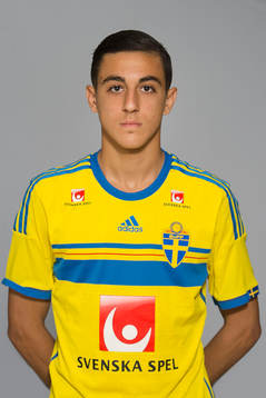 Marwan Baze som spelar i P17/98-landslaget