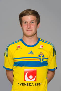Johan Andersson som spelar i P17/98-landslaget