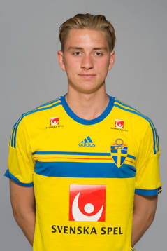 Adam Larsson som spelar i P17/98-landslaget