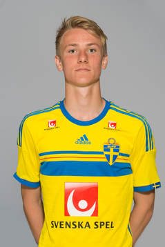 Jesper Lövdahl som spelar i P17/98-landslaget