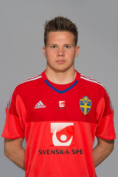 Andreas Olsson som spelar i P17/98-landslaget