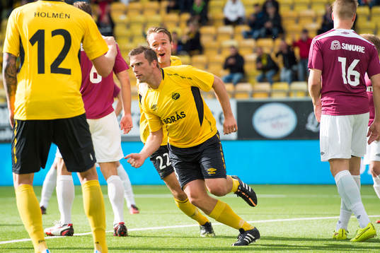 Elfsborgs Anders Svensson jublar