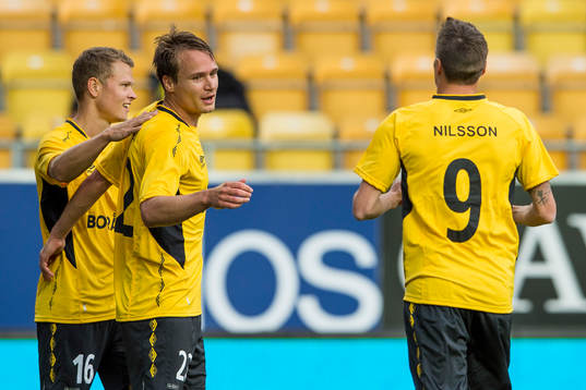 Elfsborgs Viktor Prodell jublar