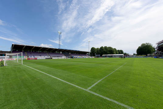 Örjans Vall före fotbollsmatchen i Allsvenskan mellan