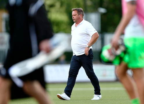Åtvidabergs tränare Roar Hansen deppar